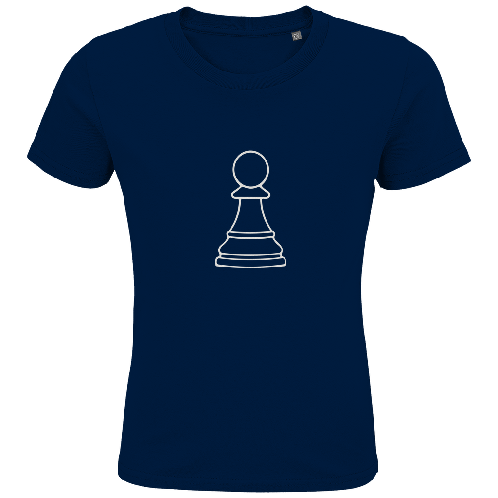 Bauer Kontur – Schach Kinder T-Shirt in Navyblau
