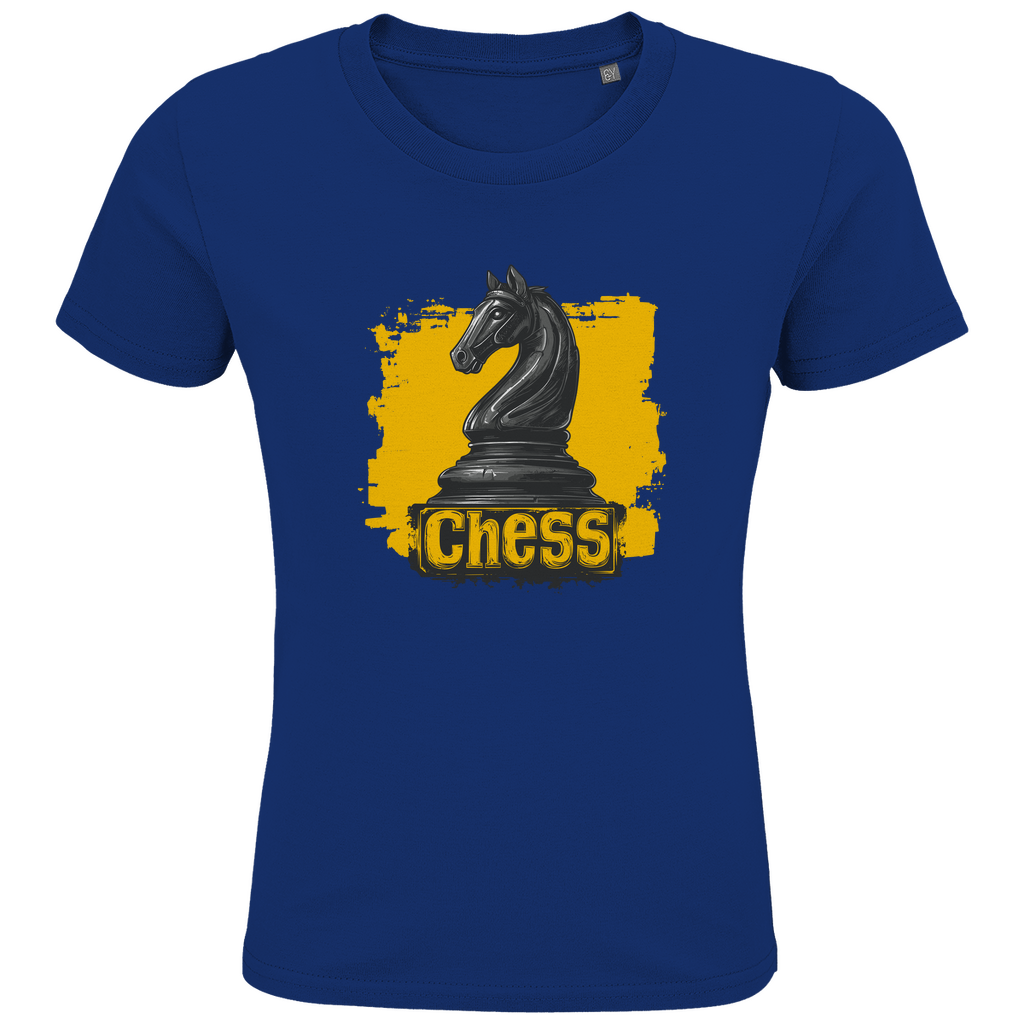 Springermacht – Schach Kinder T-Shirt in Dunkelblau