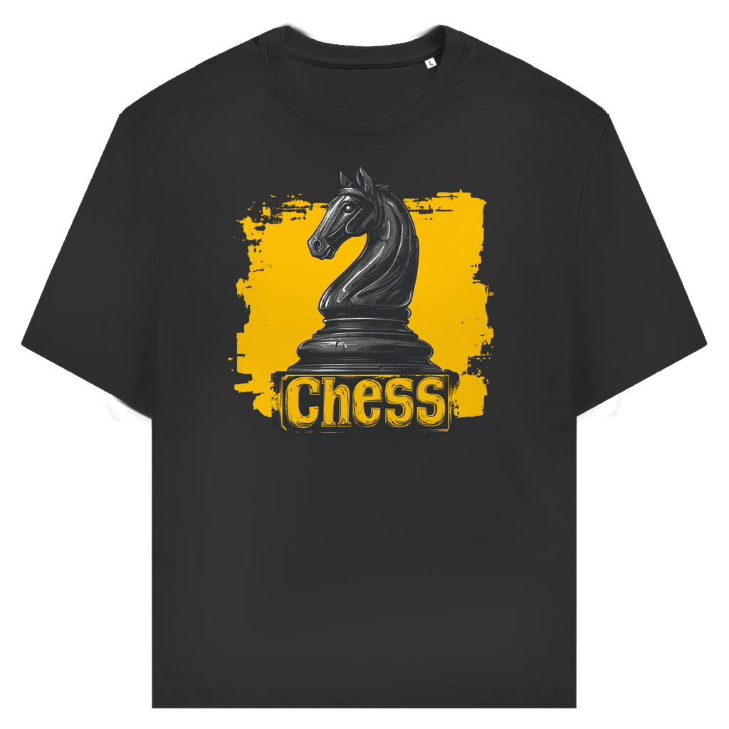 Springermacht – Schach T-Shirt in Schwarz