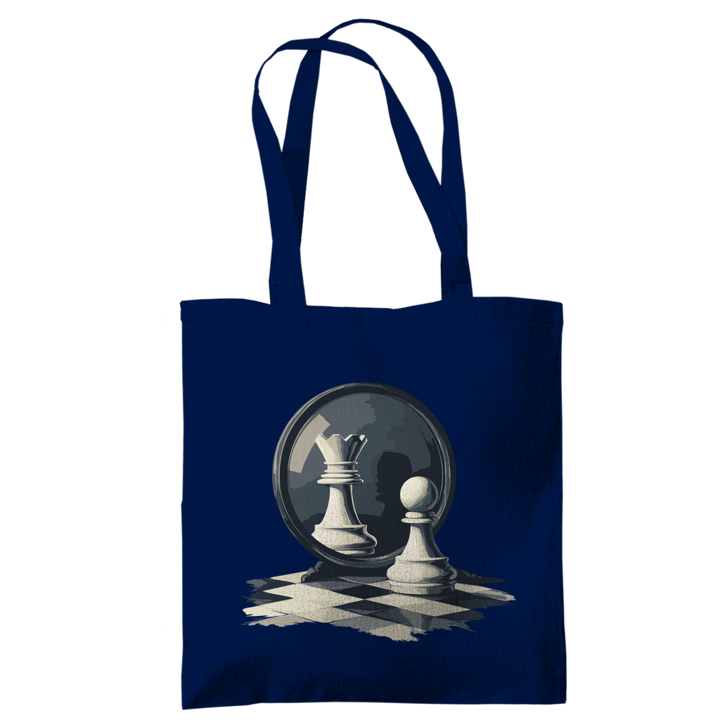Spiegelzug – Schach Tasche in Dunkelblau