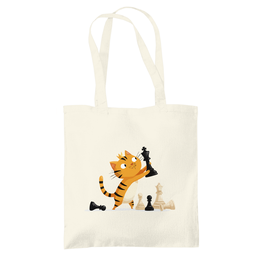 Spieltrieb – Schach Tasche in Creme