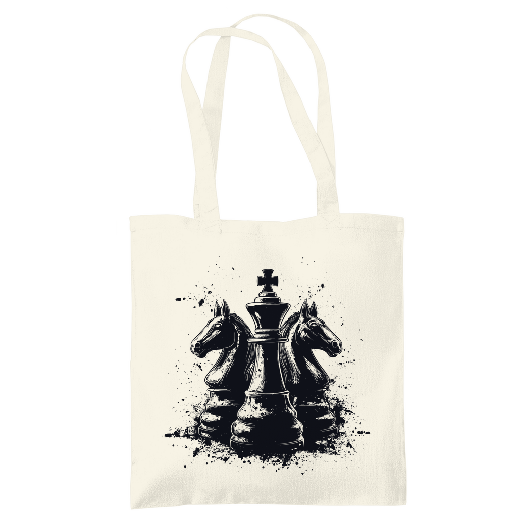 Springer Verteidigung – Schach Tasche in Creme