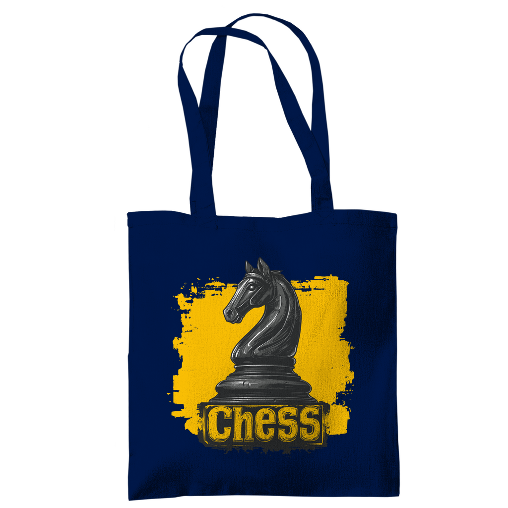Springermacht – Schach Tasche in Dunkelblau