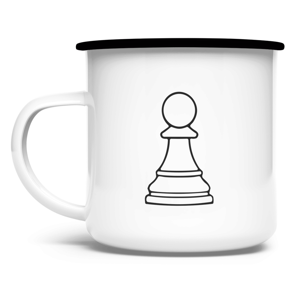 Bauer Kontur – Schach Tasse in Weiß