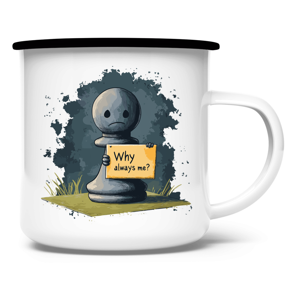 Bauernopfer – Schach Tasse