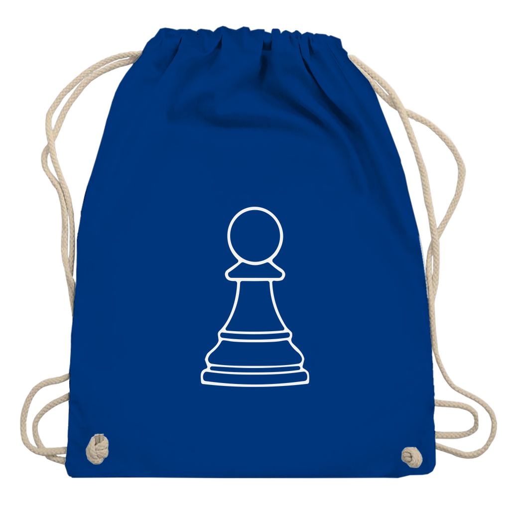 Bauer Kontur – Schach Turnbeutel in Blau