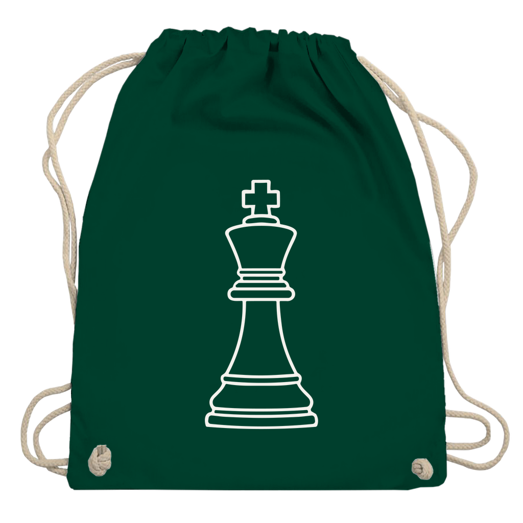 König Kontur – Schach Turnbeutel in Grün