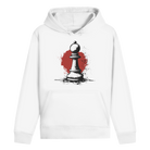 Bauer im Fokus – Schach Hoodie in Weiß