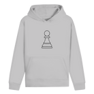 Bauer Kontur – Schach Hoodie in Grau meliert