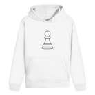 Bauer Kontur – Schach Hoodie in Weiß