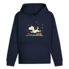 Schachhund – Hoodie in Dunkelblau