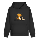 Spieltrieb – Schach Hoodie in Schwarz