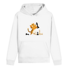 Spieltrieb – Schach Hoodie in Weiß