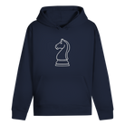 Springer Kontur – Schach Hoodie in Dunkelblau