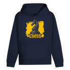 Springermacht – Schach Hoodie in Dunkelblau