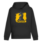 Springermacht – Schach Hoodie in Schwarz