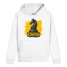 Springermacht – Schach Hoodie in Weiß