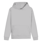 Wetterlage – Schach Hoodie in Grau meliert (Vorderseite)