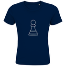 Bauer Kontur – Schach Kinder T-Shirt in Navyblau