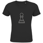 Bauer Kontur – Schach Kinder T-Shirt in Schwarz