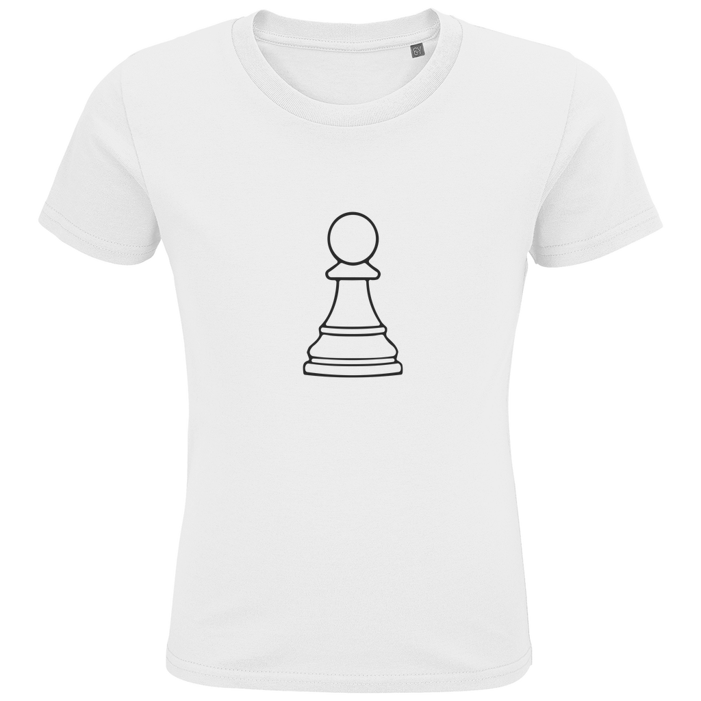 Bauer Kontur – Schach Kinder T-Shirt in Weiß