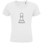 Bauer Kontur – Schach Kinder T-Shirt in Weiß