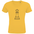 Dame Kontur – Schach Kinder T-Shirt in Orange