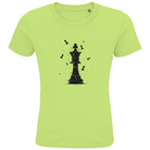 Die Stellung bröckelt (schwarz) – Schach Kinder T-Shirt in Gelbgrün
