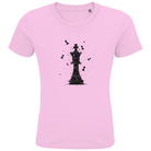 Die Stellung bröckelt (schwarz) – Schach Kinder T-Shirt in Pink