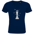 Die Stellung bröckelt (weiß) – Schach Kinder T-Shirt in Navyblau