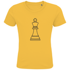 König Kontur – Schach Kinder T-Shirt in Orange