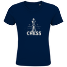 Schach & Kreide – Kinder T-Shirt in Navyblau