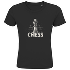 Schach & Kreide – Kinder T-Shirt in Schwarz