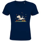 Schachhund – Kinder T-Shirt in Navyblau