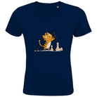 Spieltrieb – Schach Kinder T-Shirt in Navyblau