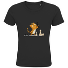 Spieltrieb – Schach Kinder T-Shirt in Schwarz