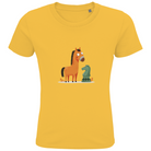 Springer oder Pferd – Schach Kinder T-Shirt in Orange