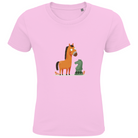 Springer oder Pferd – Schach Kinder T-Shirt in Pink
