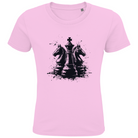 Springer Verteidigung – Schach Kinder T-Shirt in Pink