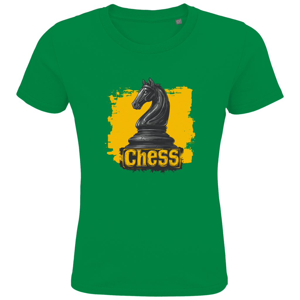 Springermacht – Schach Kinder T-Shirt in Grün