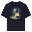 Bauernopfer – Schach T-Shirt in Dunkelblau