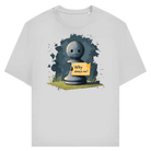 Bauernopfer – Schach T-Shirt in Grau meliert