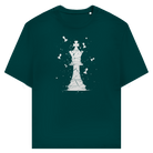 Die Stellung bröckelt – Schach T-Shirt in Olivgrün
