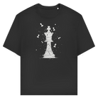 Die Stellung bröckelt – Schach T-Shirt in Schwarz