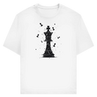 Die Stellung bröckelt – Schach T-Shirt in Weiß