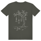 Hängepartie – Schach T-Shirt in Khaki (Rückseite)
