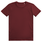 Sanduhr – Schach T-Shirt in Burgunder (Vorderseite)