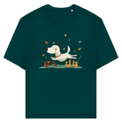 Schachhund – T-Shirt in Olivgrün