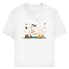 Schachhund – T-Shirt in Weiß
