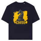 Springermacht – Schach T-Shirt in Dunkelblau